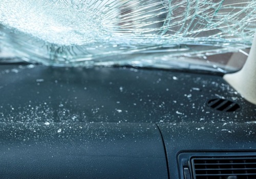 What do you do if your car window is busted out?